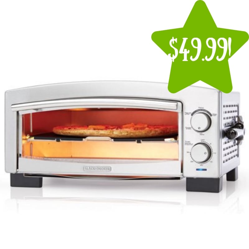 Walmart: BLACK+DECKER 5-Minute Pizza Oven and Snack Maker Only $49.99 (Reg. $150) 