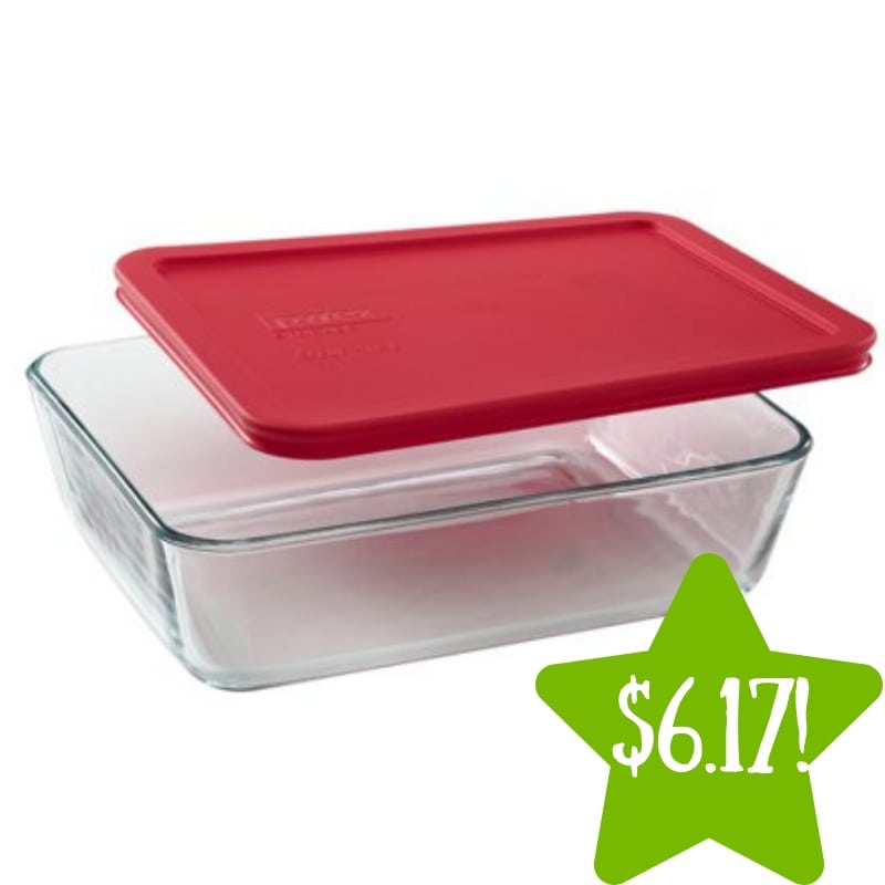 Walmart: Pyrex Simply Store 6-Cup Rectangular Dish Only $6.17 (Reg. $13) 