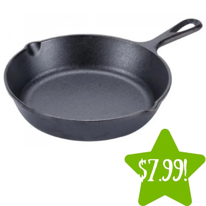 Walmart: Lodge 6 1/2" Cast Iron Skillet Only $7.99 (Reg. $37.50) Walmart: Lodge 6 1/2" Cast Iron Skillet Only $7.99 (Reg. $37.50)