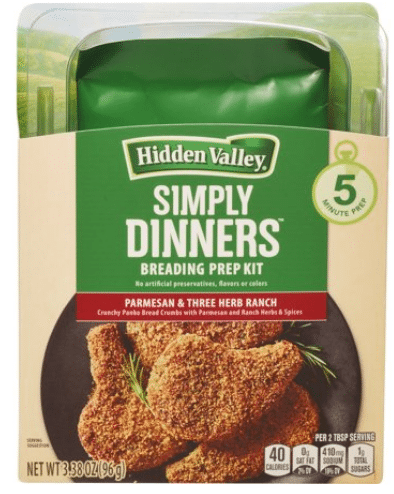 Walmart: Hidden Valley Simply Dinners Only $1.98!