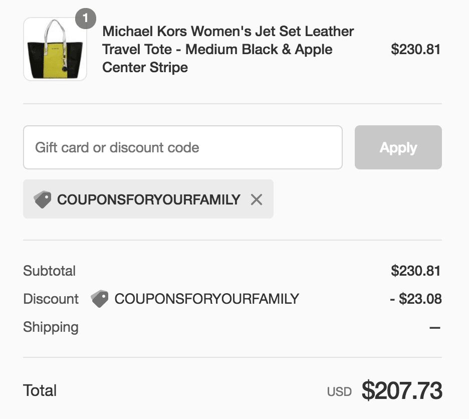 My Gift Stop Michael Kors Discount
