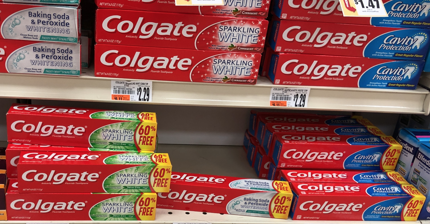 Colgate toothpaste coupon
