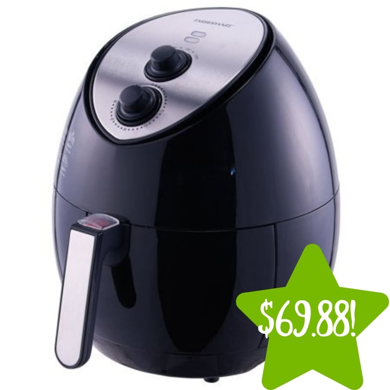 Walmart: Farberware 3.2 Quart Oil-less Multi-Functional Fryer Only $69.88 (Reg. $99) 