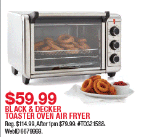 toaster oven air fryer