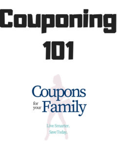 couponing 101