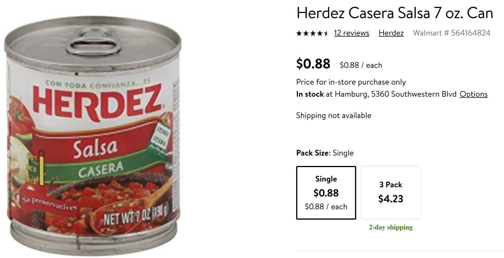 Walmart Herdez Salsa Coupon