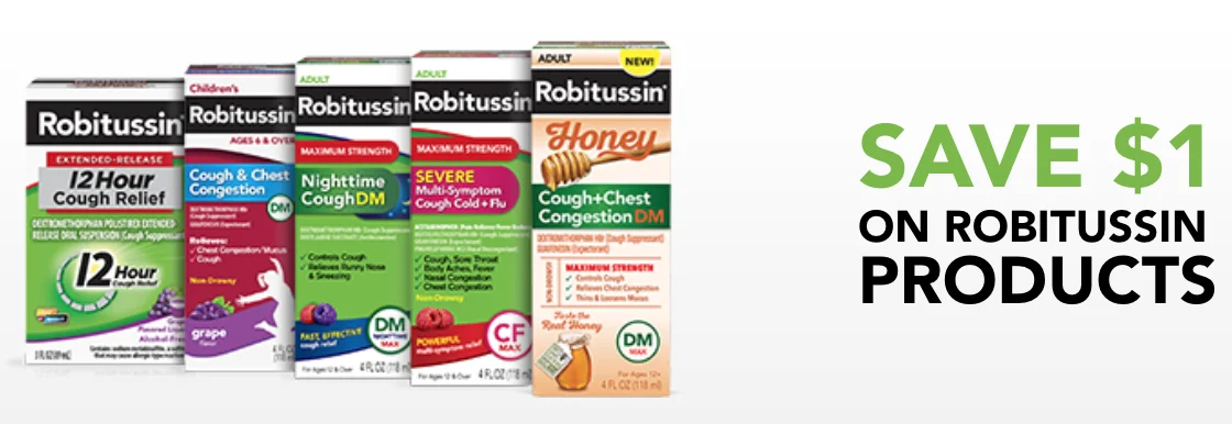 Robitussin Couopons