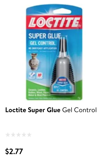 Walmart Loctite Super Glue
