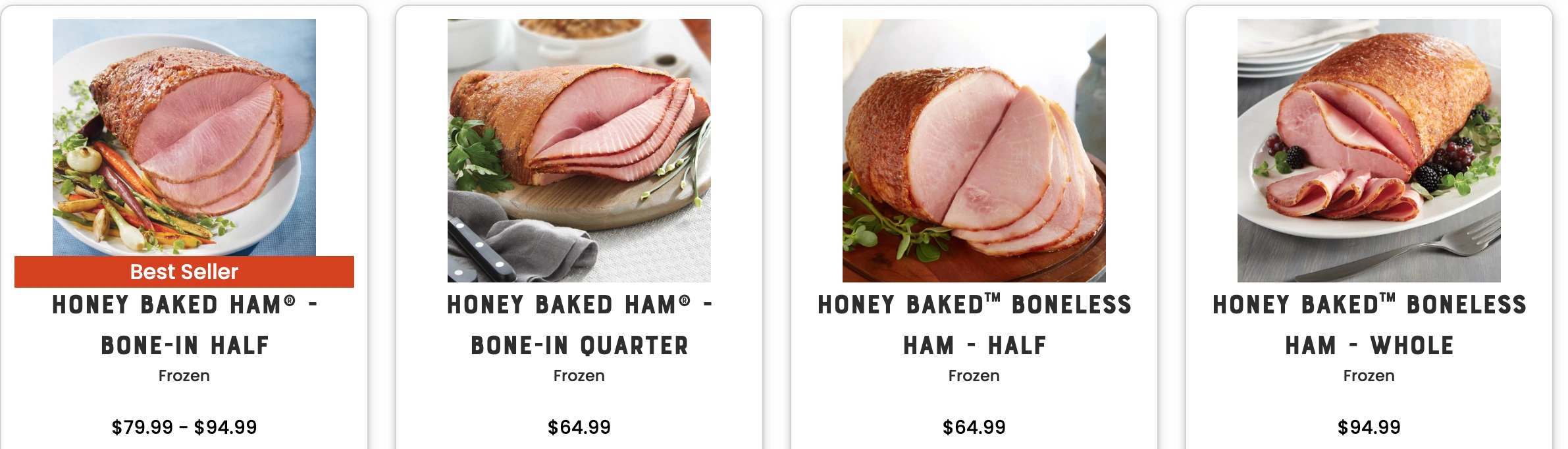 honey baked hams