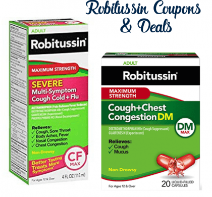 *HOT* New $2/1 Robitussin printable coupons wont last long & deals as low as $1.50!!