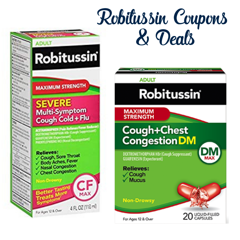 robitussin Coupons & Deals