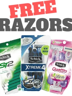 Schick Razor coupons