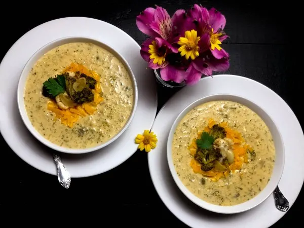 healthy broccoli soup