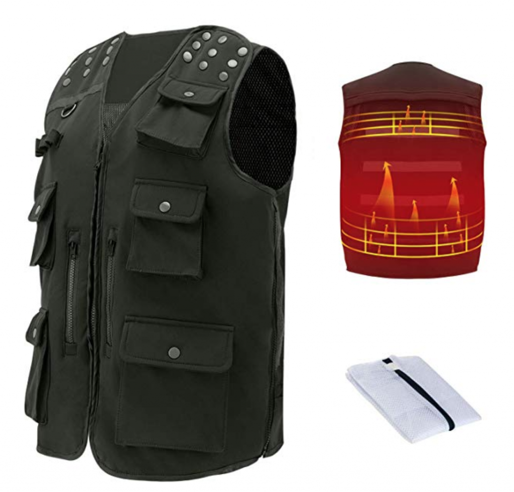 sportsmen heated vest with amazon coupon