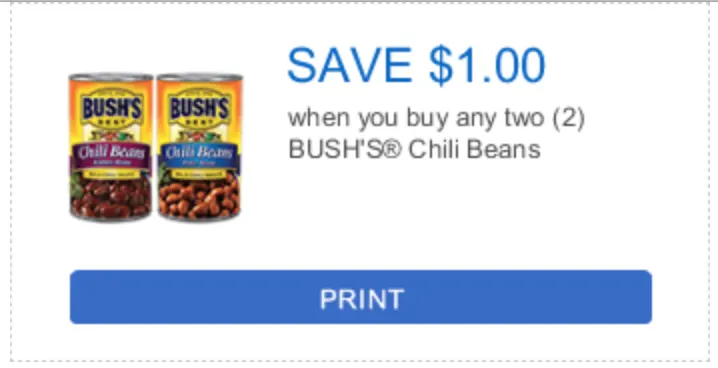 Bushs Beans Coupons