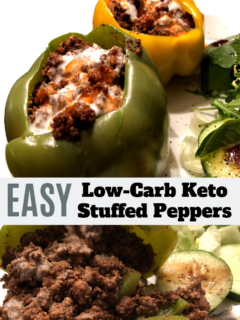 Low Carb Keto Stuffed Peppers Recipe