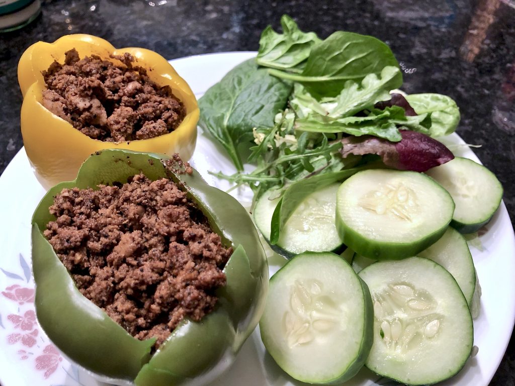 keto stuffed pepper recipe