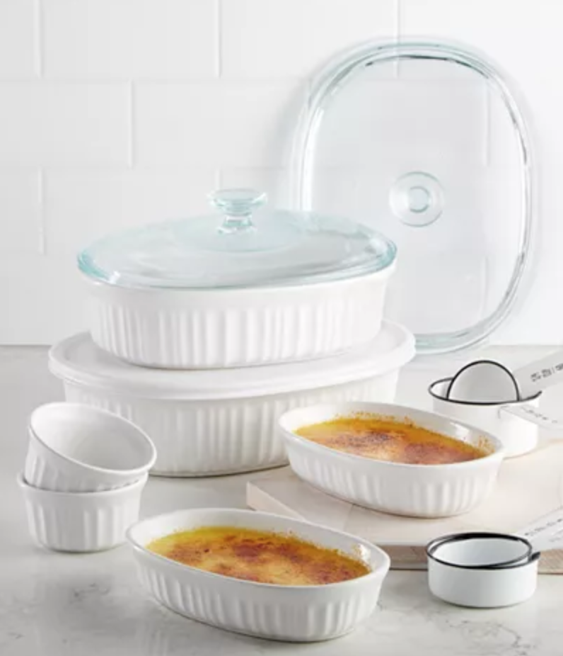 Corningware 10 piece casserole sale