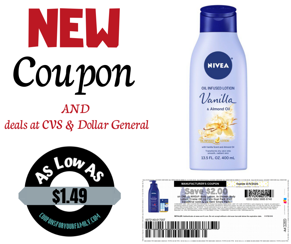 Nivea coupon deal