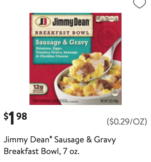 Walmart Jimmy Dean coupon deal