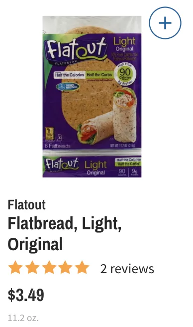 Wegmans Flatout Coupon Deal