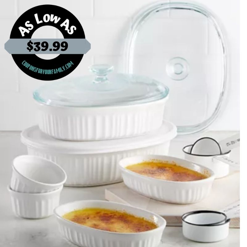 corningware casserole dish sale