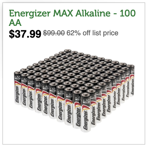 Energizer Max Batteries