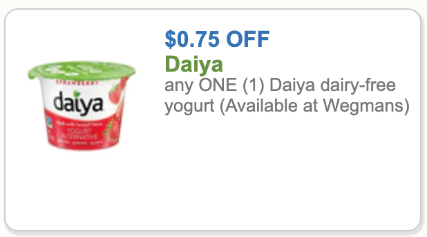 Daiya Coupon