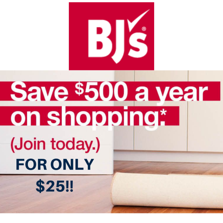 Bjs Membership Deal only 25 for 12 months {reg 55}!!