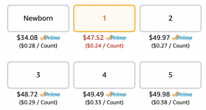 Pampers Deals Sizes