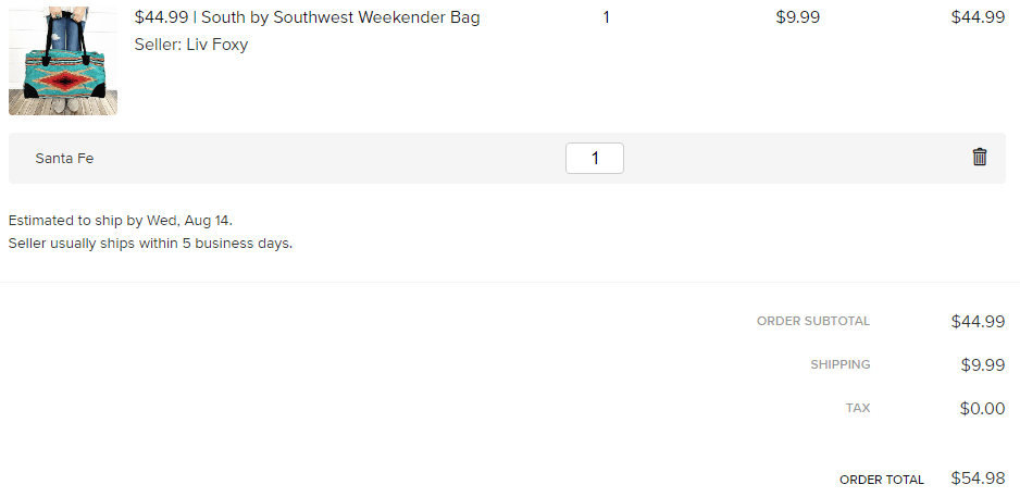 Southwest Weekender Bag