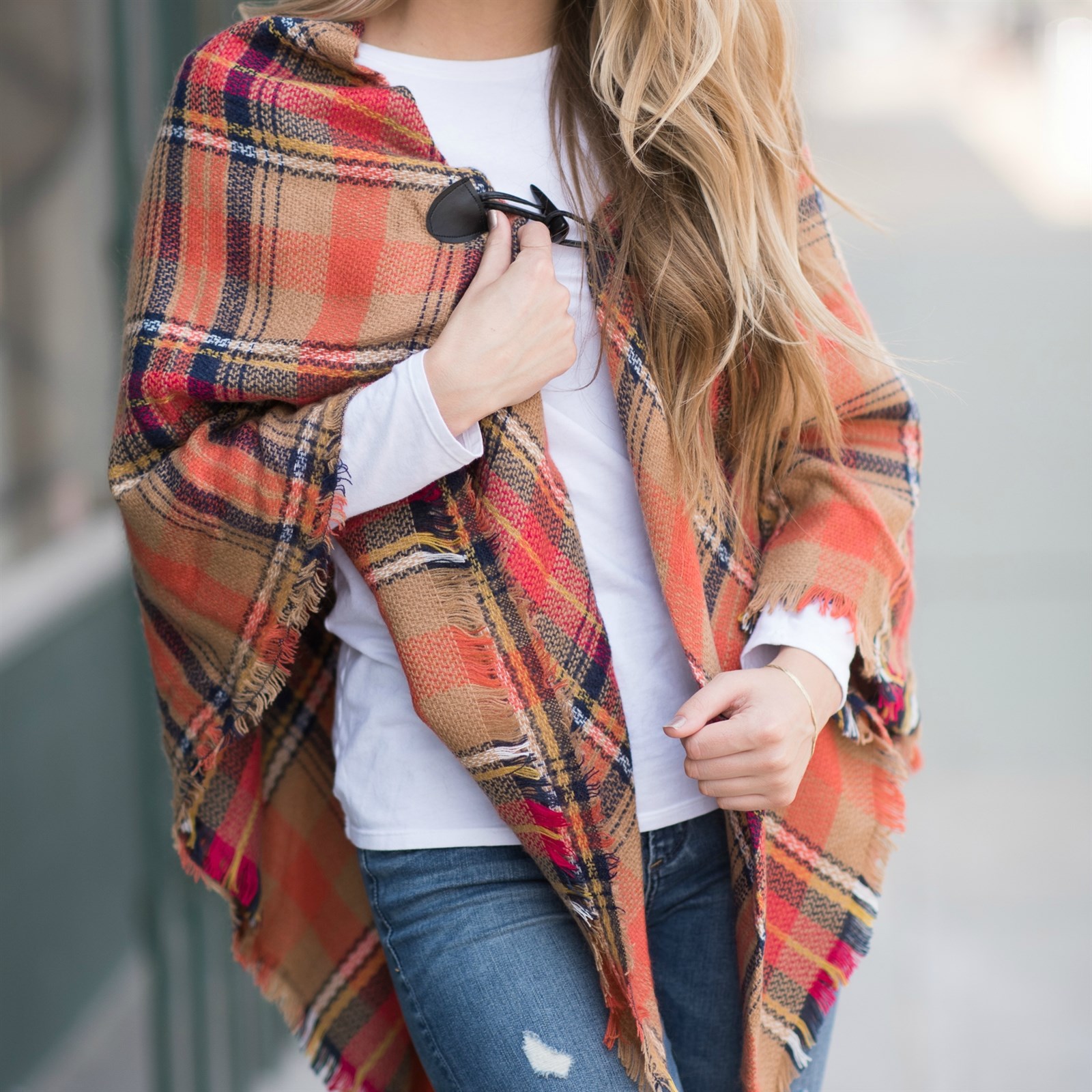 Blanket Scarf Poncho ONLY 15.48 SHIPPED {Reg 34.99}