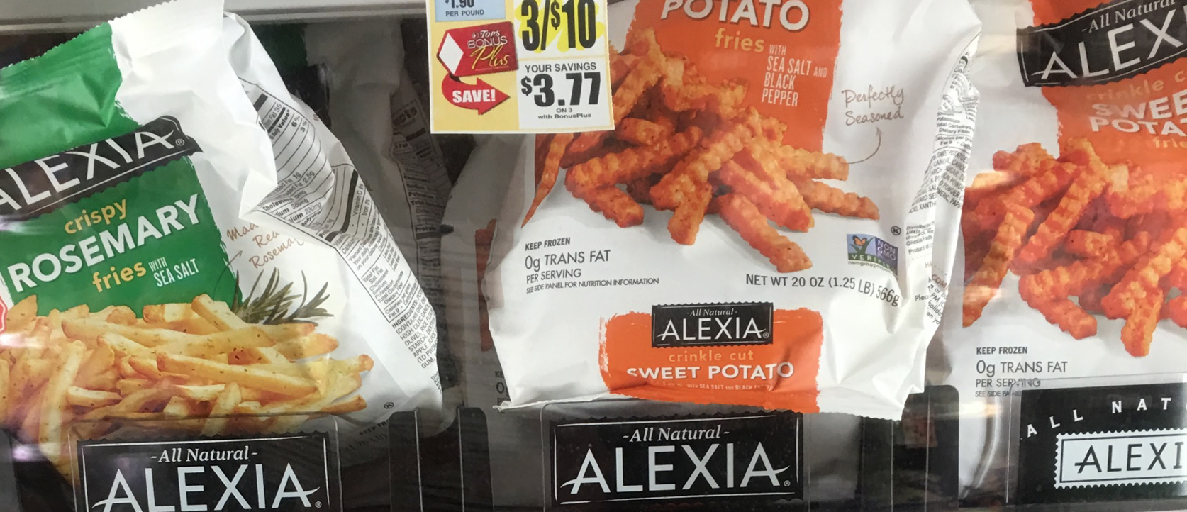 Rare Alexia Coupon and Store Deals as low as $1.38 for Alexia Fries!!