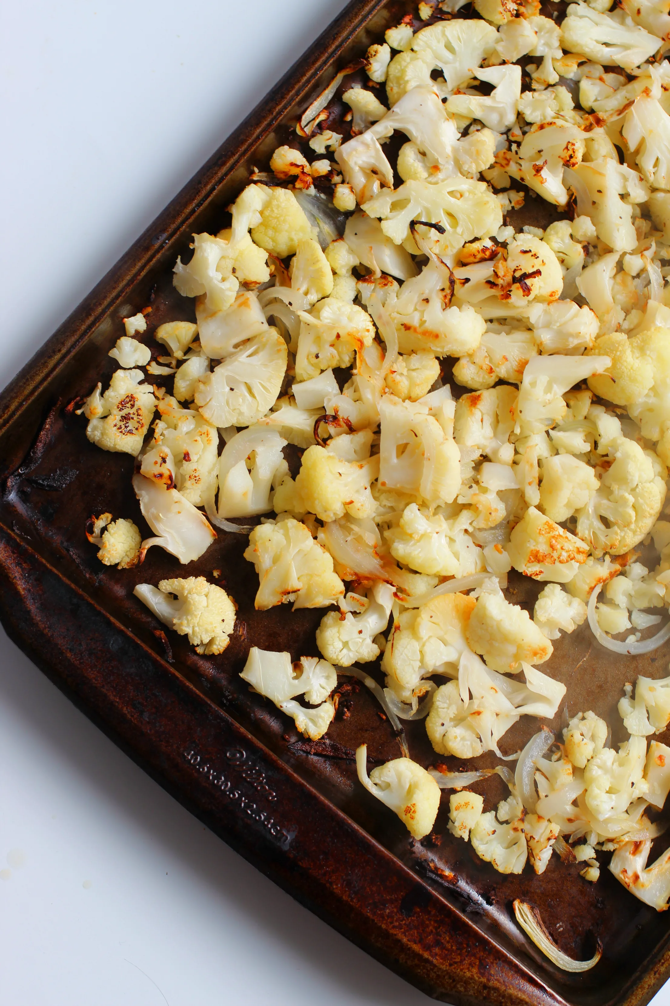 creamy roasted cauliflower soup recipe