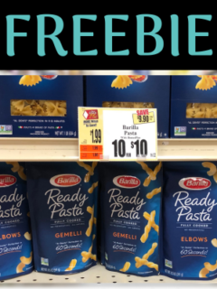 free barilla ready pasta with coupon