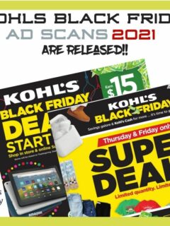 Kohls Black Friday ad scan 2021