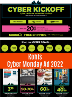 Kohls Cyber Monday 2022