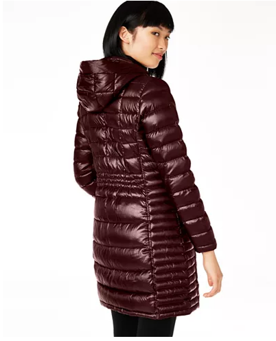 calvin klein puffer coat