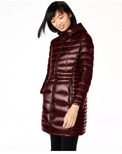 calvin klein puffer coat