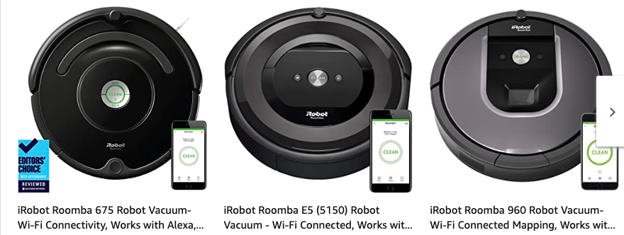 iRobot Roomba Sales