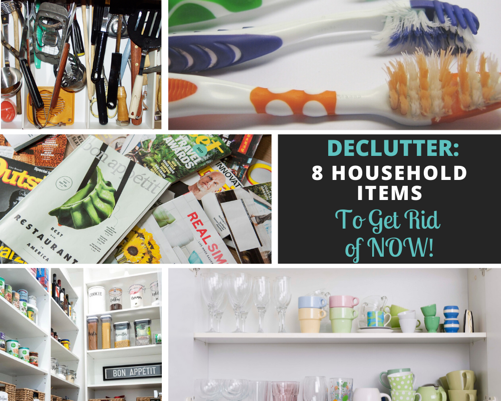 How to Declutter your home getting rid of household items