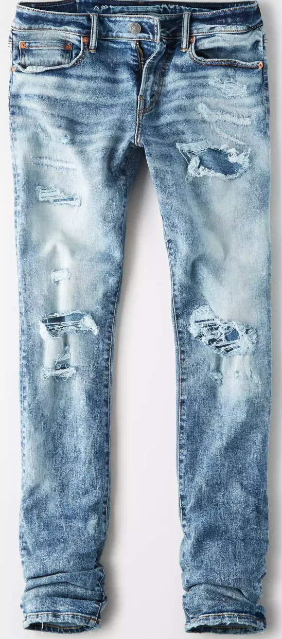American Eagle Mens Ripped Jeans