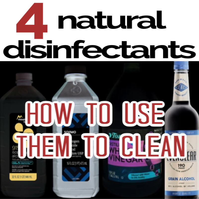 Natural Disinfectants