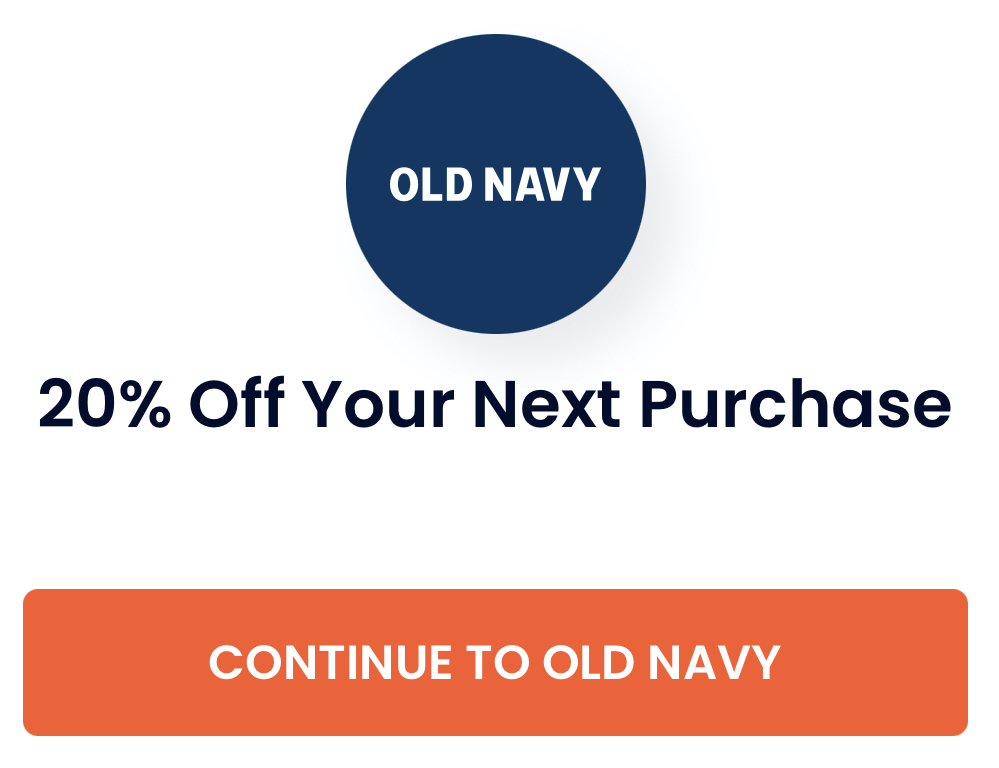 Old Navy coupon codes