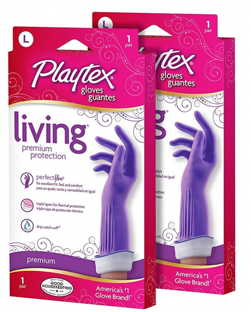 playtex cleaning gloves