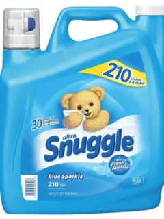 Snuggle Blue sparkle fabric softener