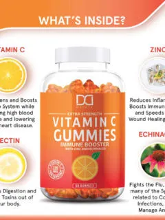 Vitamin C with zinc and echinacea C with zinc and echinacea