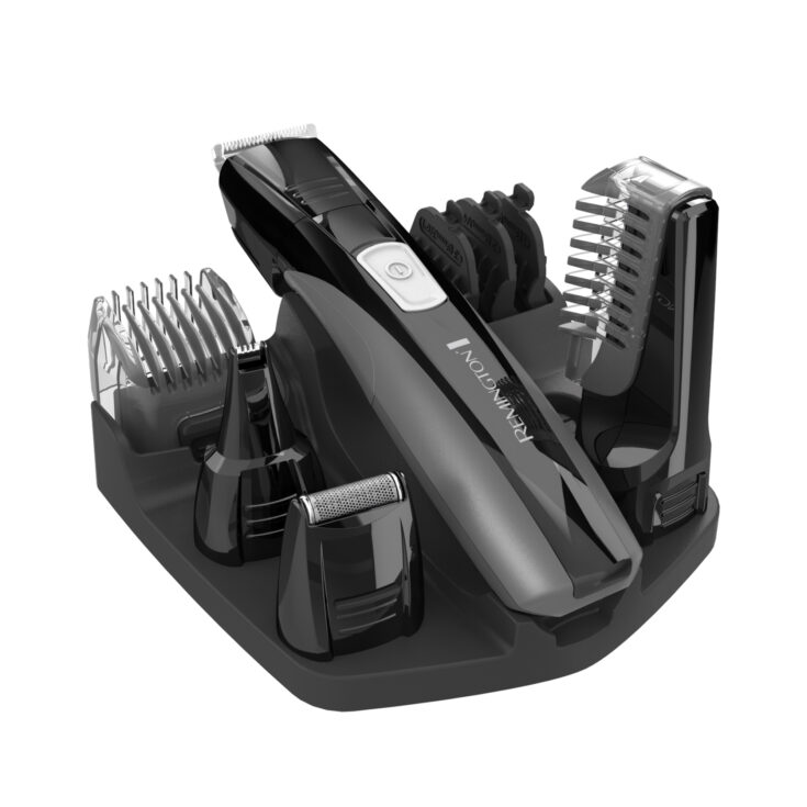 Image for Remington Head-To-Toe Grooming Set, Men's Personal Electric Razor, Electric Shaver, Trimmer, Black, PG525D - Walmart.com