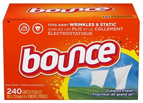 bounce dryer sheets