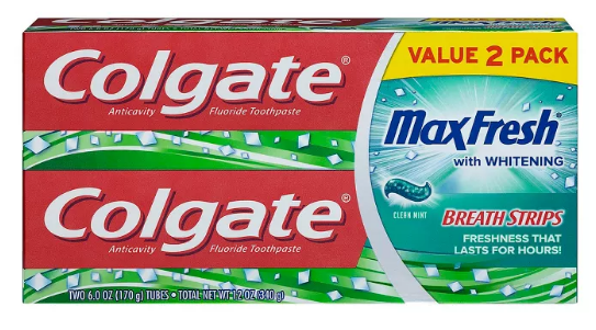 colgate max fresh toothpaste